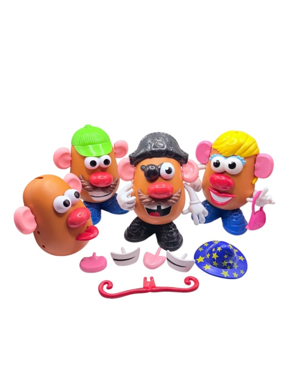 Playskool Mr Potato Head Multi-Character Bundle & Accessories Lot